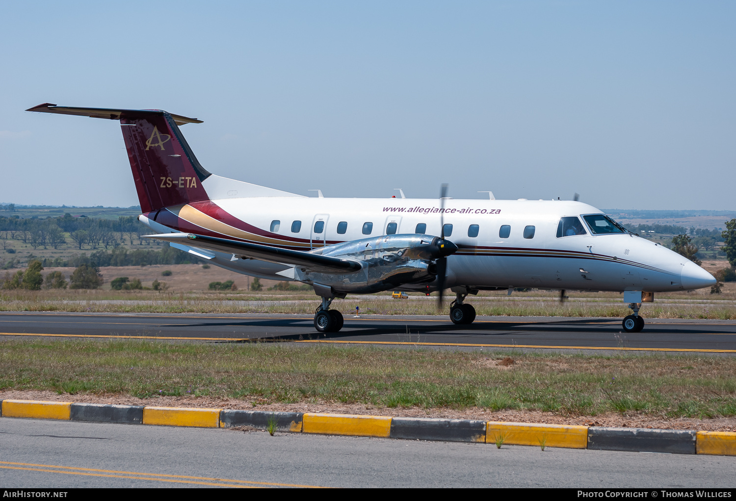Aircraft Photo of ZS-ETA | Embraer EMB-120RT Brasilia | Allegiance Air | AirHistory.net #851273