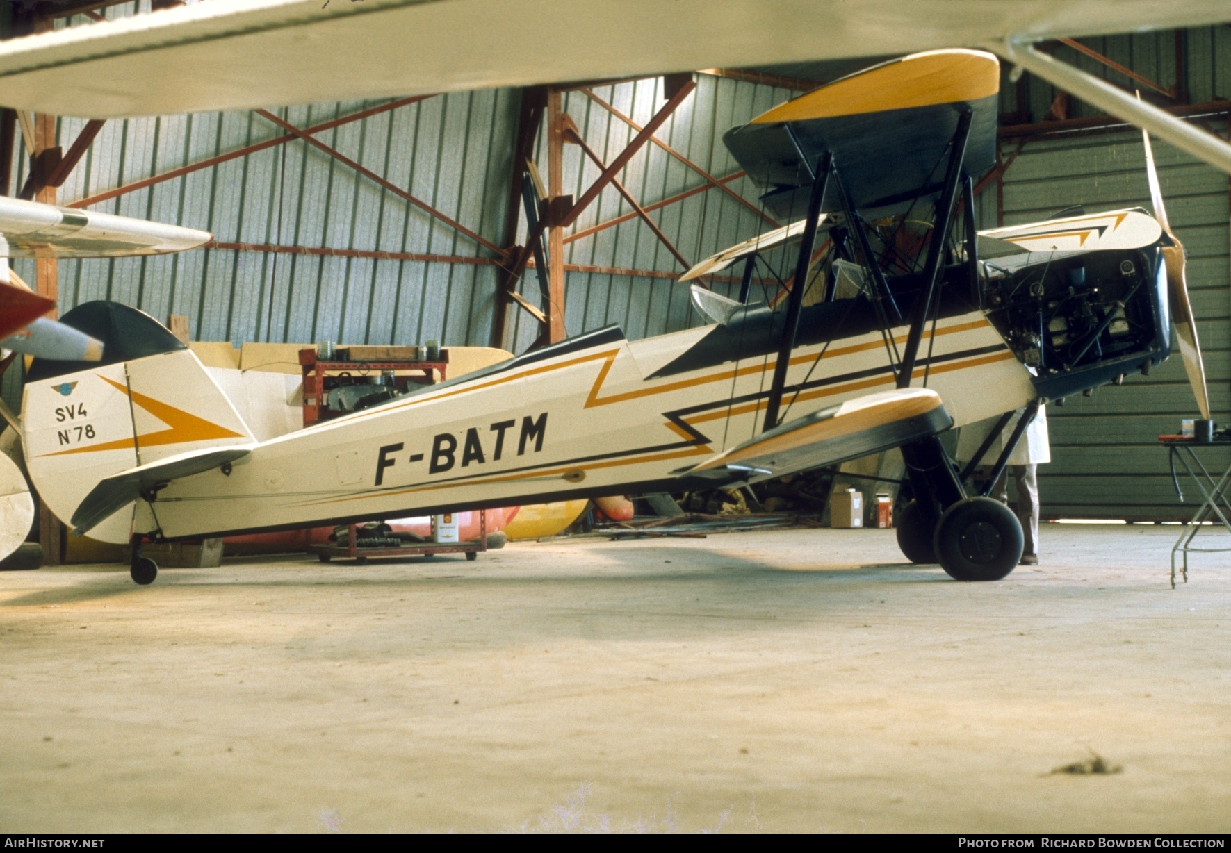 Aircraft Photo of F-BATM | SNCAN Stampe SV-4A | AirHistory.net #851286