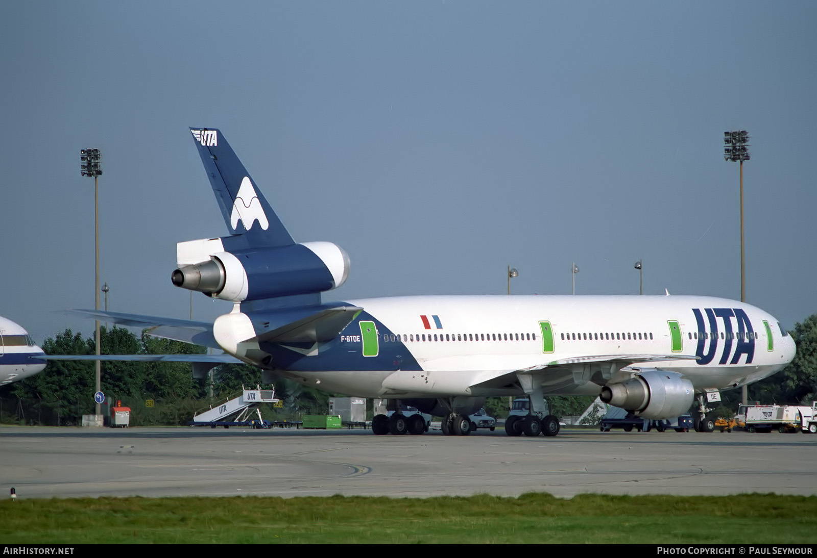 Aircraft Photo of F-BTDE | McDonnell Douglas DC-10-30 | UTA - Union de Transports Aériens | AirHistory.net #851292