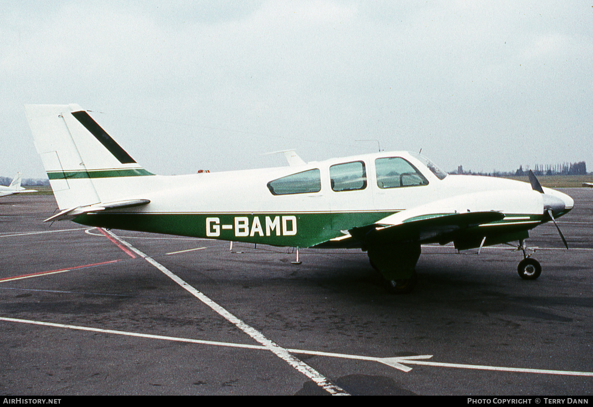 Aircraft Photo of G-BAMD | Beech 95-A55 Baron | AirHistory.net #851298