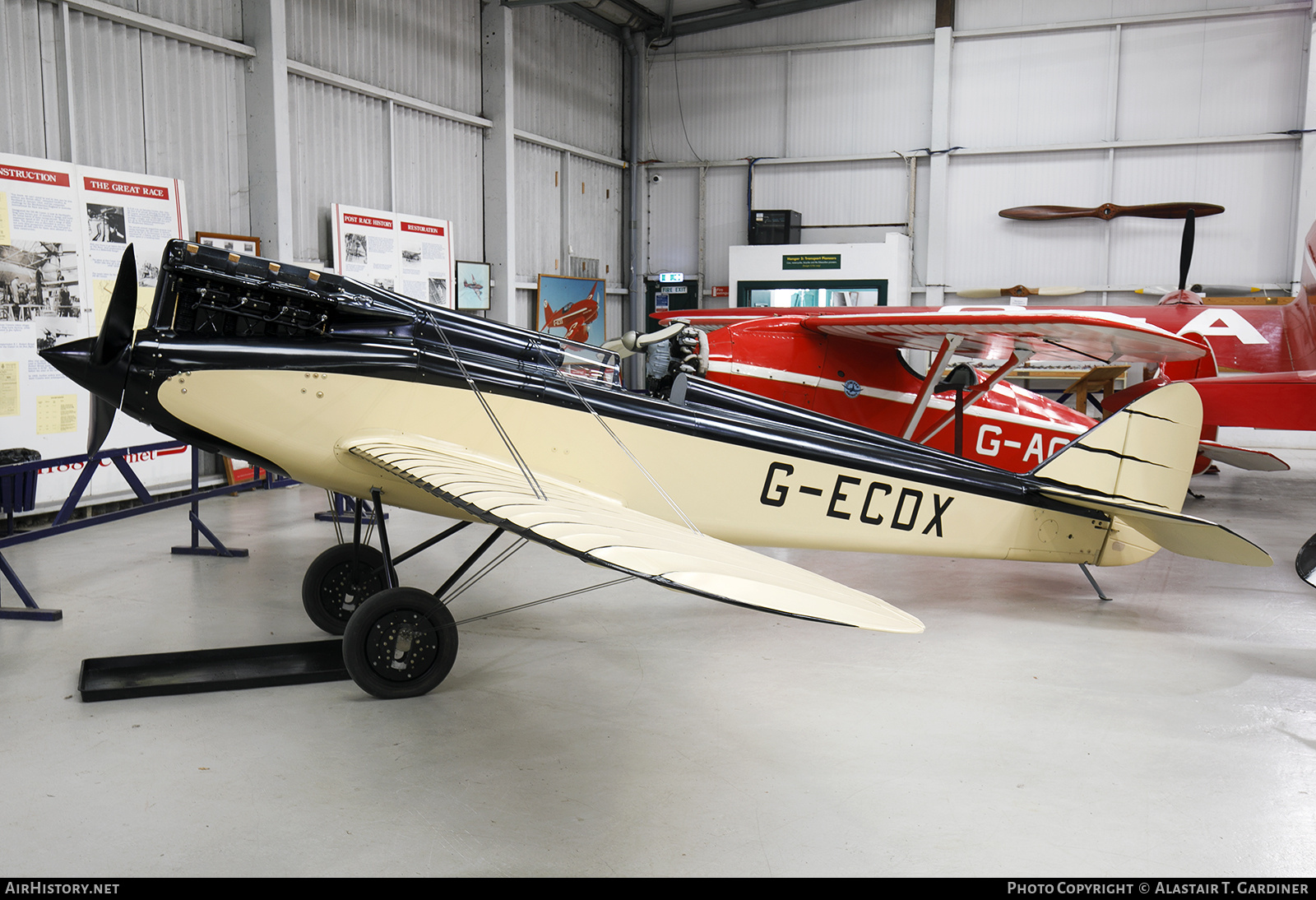 Aircraft Photo of G-ECDX | De Havilland D.H. 71 Tiger Moth (replica) | AirHistory.net #851299