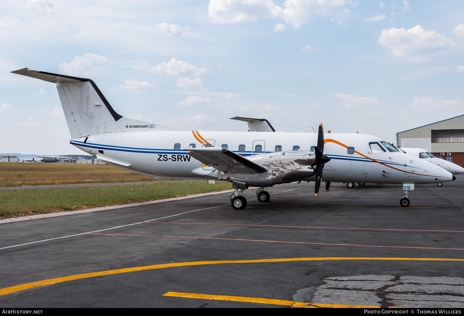 Aircraft Photo of ZS-SRW | Embraer EMB-120RT Brasilia | AirHistory.net #851303