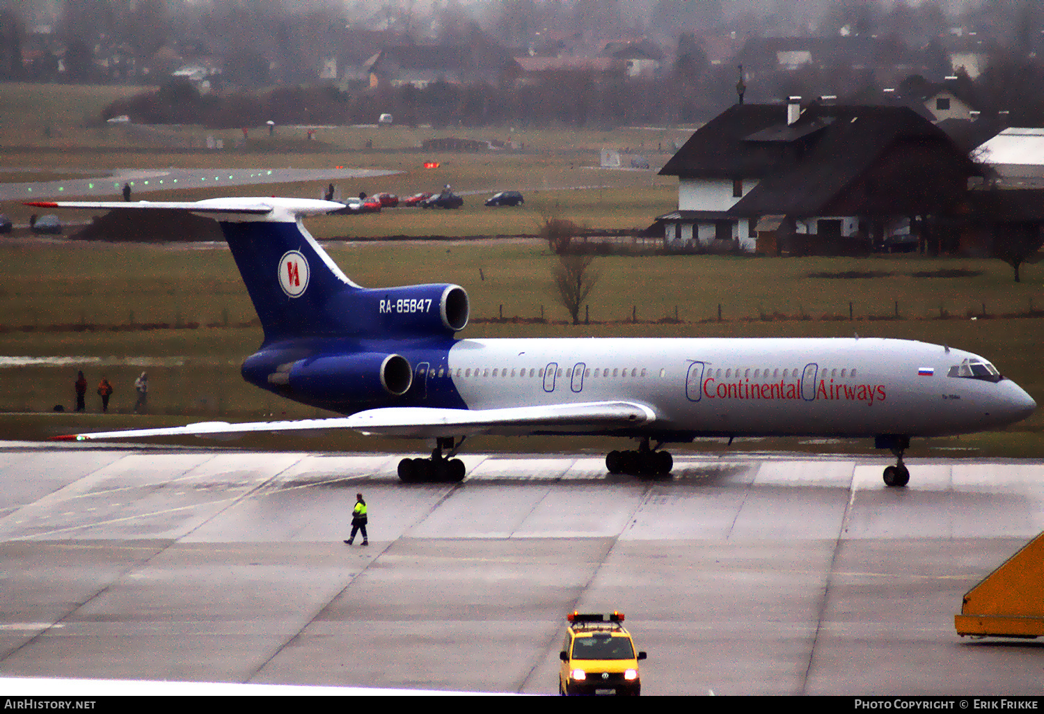 Aircraft Photo of RA-85847 | Tupolev Tu-154M | Continental Airways | AirHistory.net #851307