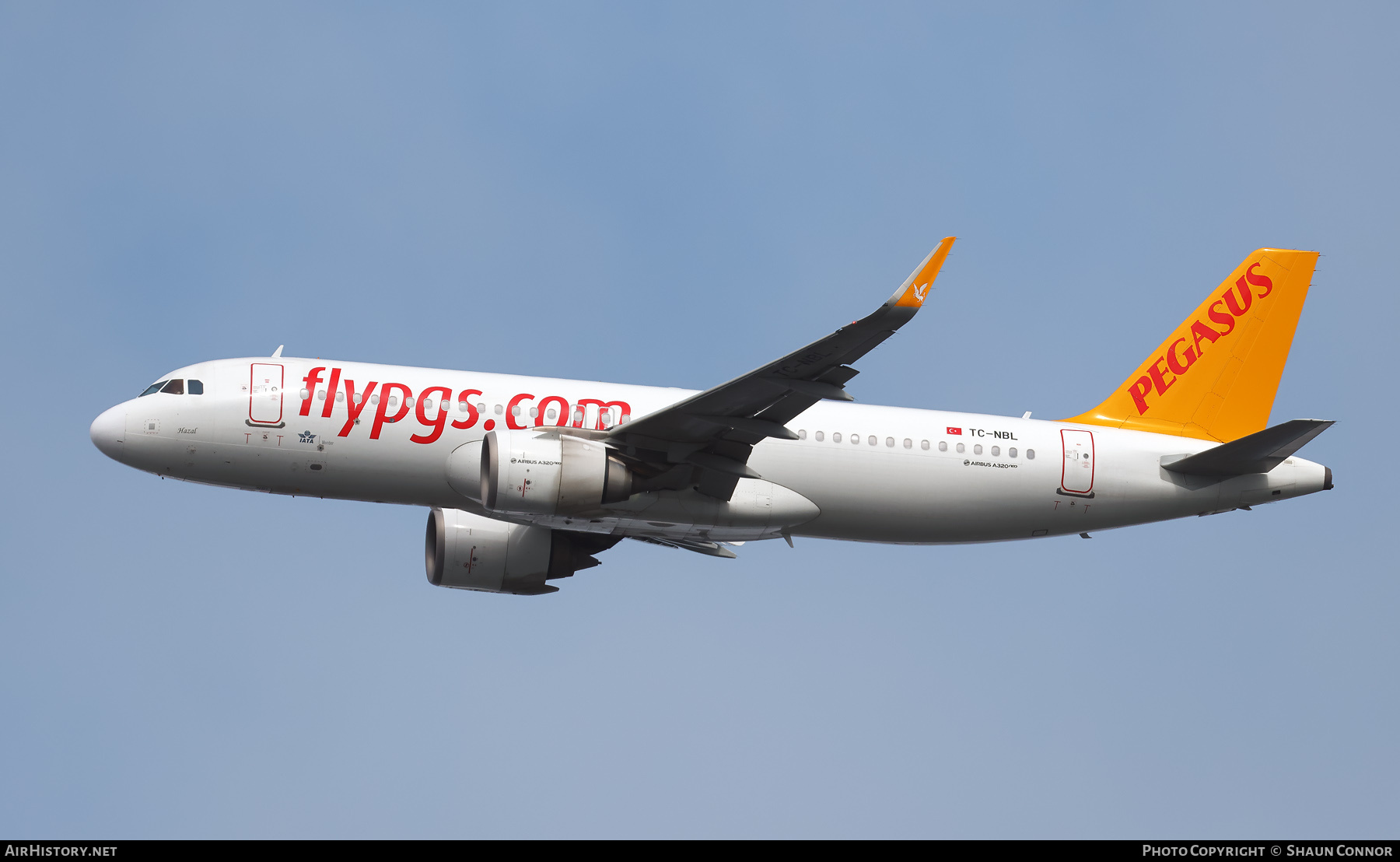 Aircraft Photo of TC-NBL | Airbus A320-251N | Pegasus Airlines | AirHistory.net #851316