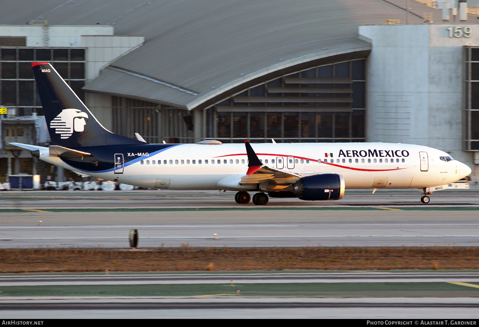 Aircraft Photo of XA-MAG | Boeing 737-8 Max 8 | AeroMéxico | AirHistory.net #851323