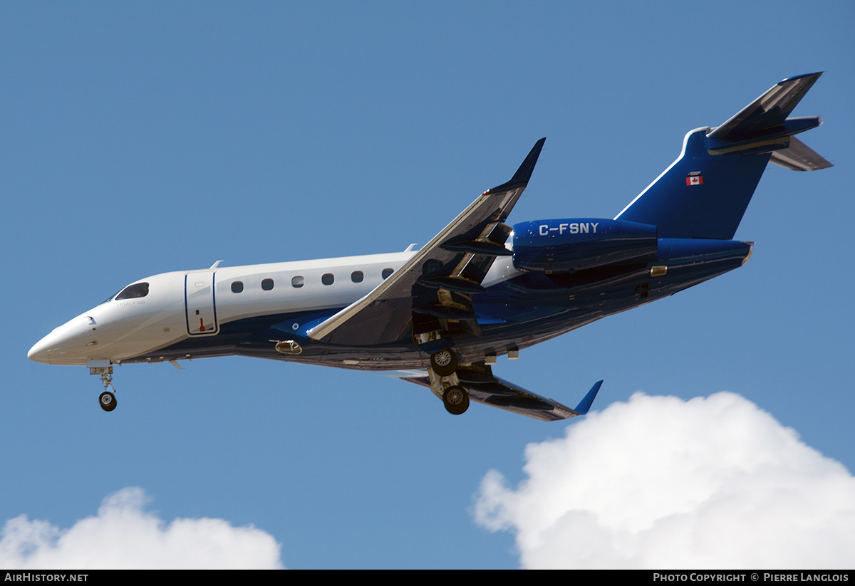 Aircraft Photo of C-FSNY | Embraer EMB-550 Legacy 500 | AirHistory.net #851334
