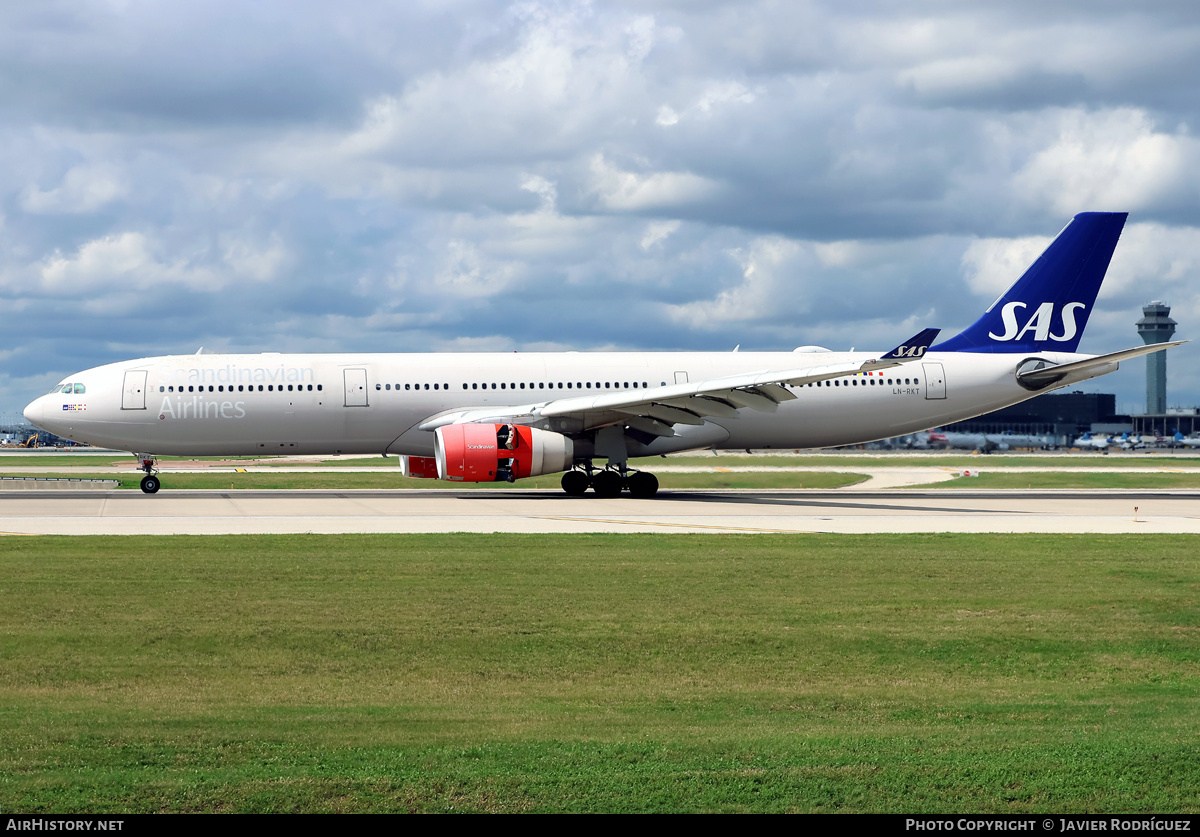 Aircraft Photo of LN-RKT | Airbus A330-343 | Scandinavian Airlines - SAS | AirHistory.net #851341