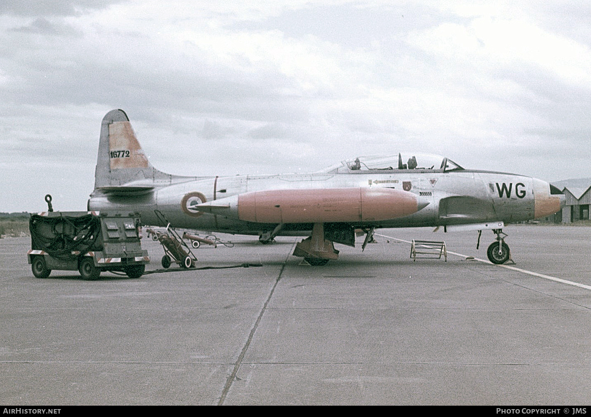 Aircraft Photo of 16772 | Lockheed T-33A | France - Air Force | AirHistory.net #851342
