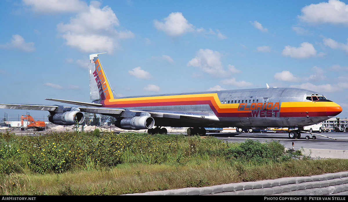 Aircraft Photo of N720FW | Boeing 707-351C | Florida West Airlines | AirHistory.net #851354