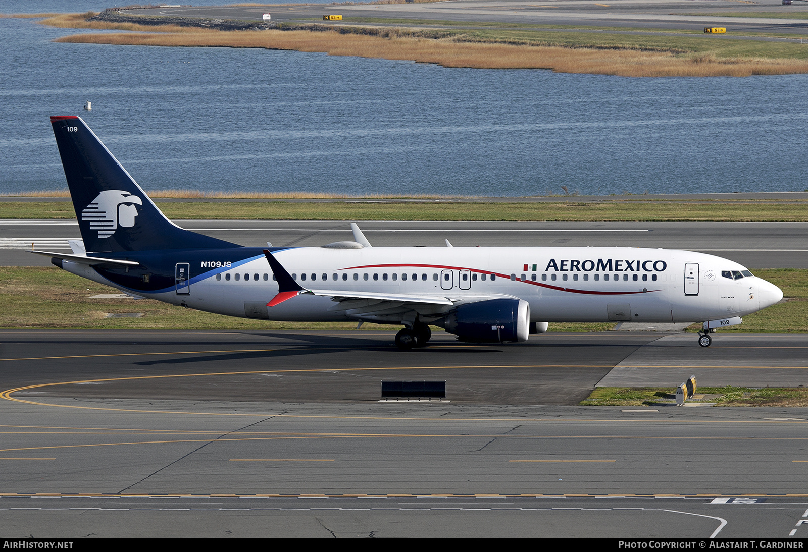 Aircraft Photo of N109JS | Boeing 737-8 Max 8 | AeroMéxico | AirHistory.net #851365
