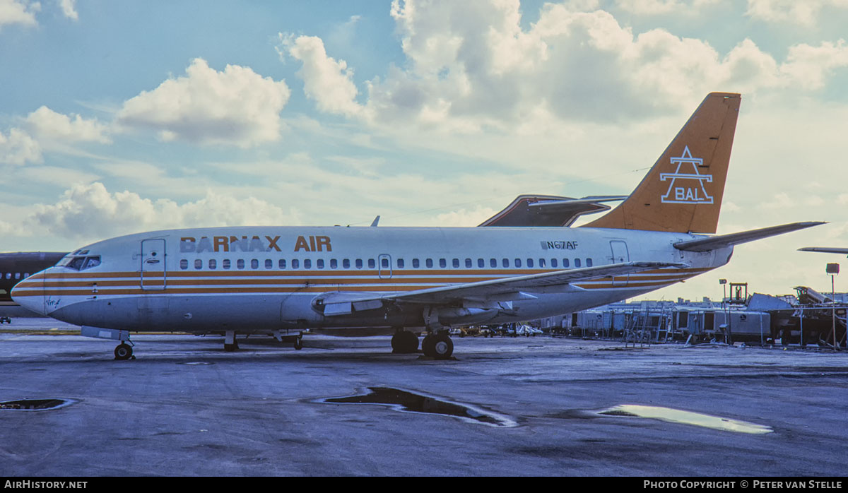 Aircraft Photo of N67AF | Boeing 737-222 | Barnax Air | AirHistory.net #851371