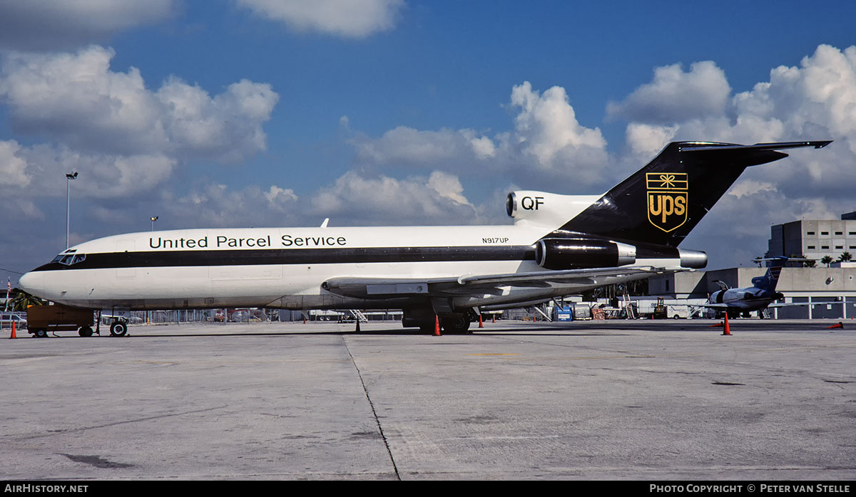 Aircraft Photo of N917UP | Boeing 727-30C | United Parcel Service - UPS | AirHistory.net #851377