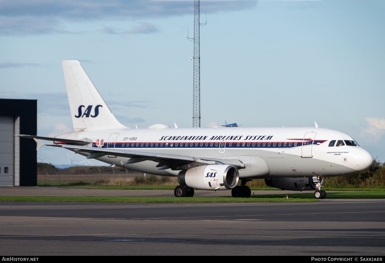 Aircraft Photo of OY-KBO | Airbus A319-132 | Scandinavian Airlines - SAS | Scandinavian Airlines System - SAS | AirHistory.net #851381