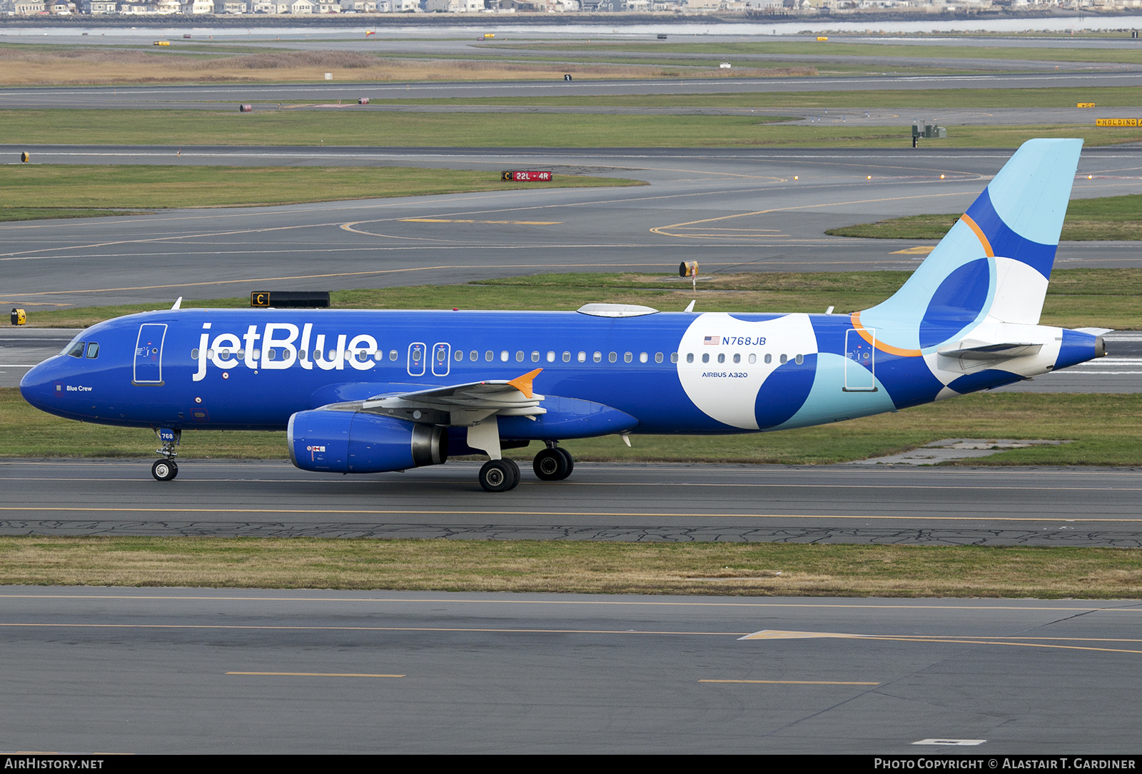 Aircraft Photo of N768JB | Airbus A320-232 | JetBlue Airways | AirHistory.net #851408