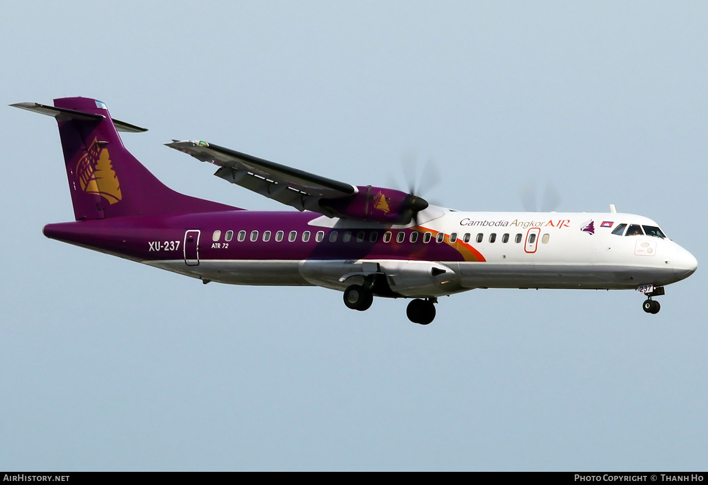 Aircraft Photo of XU-237 | ATR ATR-72-500 (ATR-72-212A) | Cambodia Angkor Air | AirHistory.net #851416
