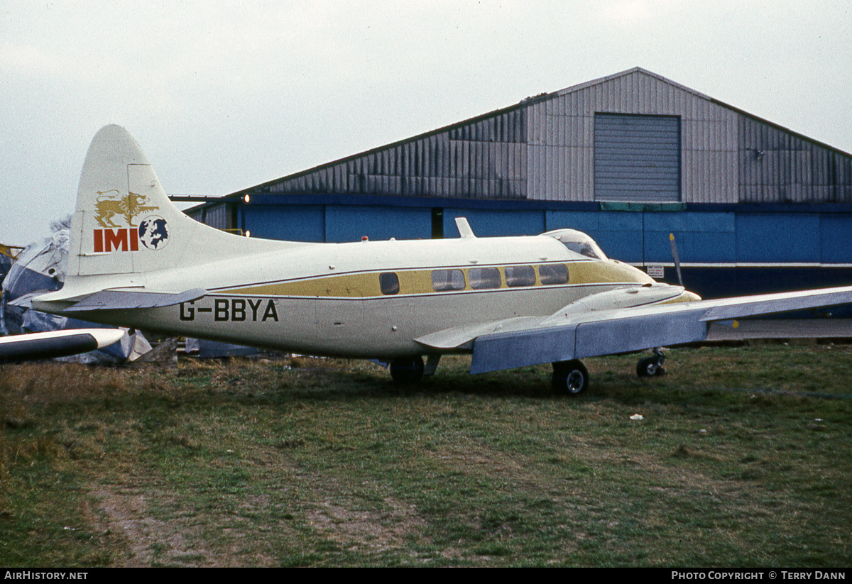 Aircraft Photo of G-BBYA | De Havilland D.H. 104 Dove 6 | IMI - Intrepid Marine International | AirHistory.net #851425