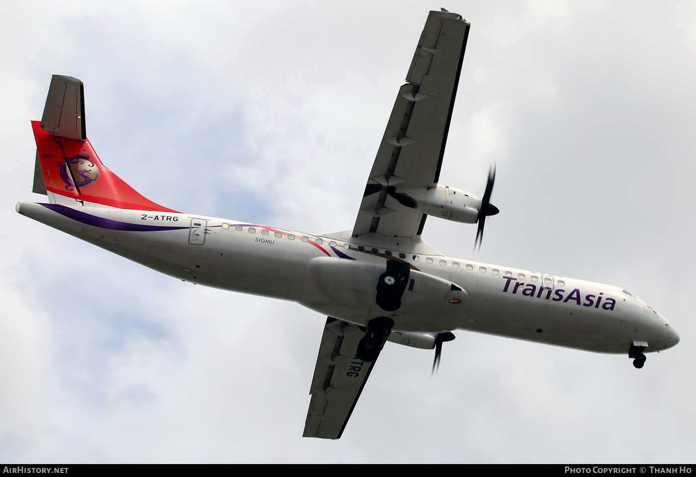 Aircraft Photo of 2-ATRG | ATR ATR-72-600 (ATR-72-212A) | TransAsia Airways | AirHistory.net #851435