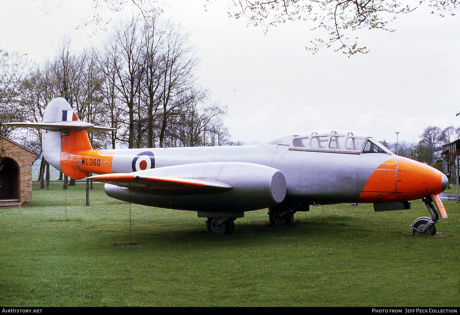 Aircraft Photo of WL360 | Gloster Meteor T7 | UK - Air Force | AirHistory.net #851442