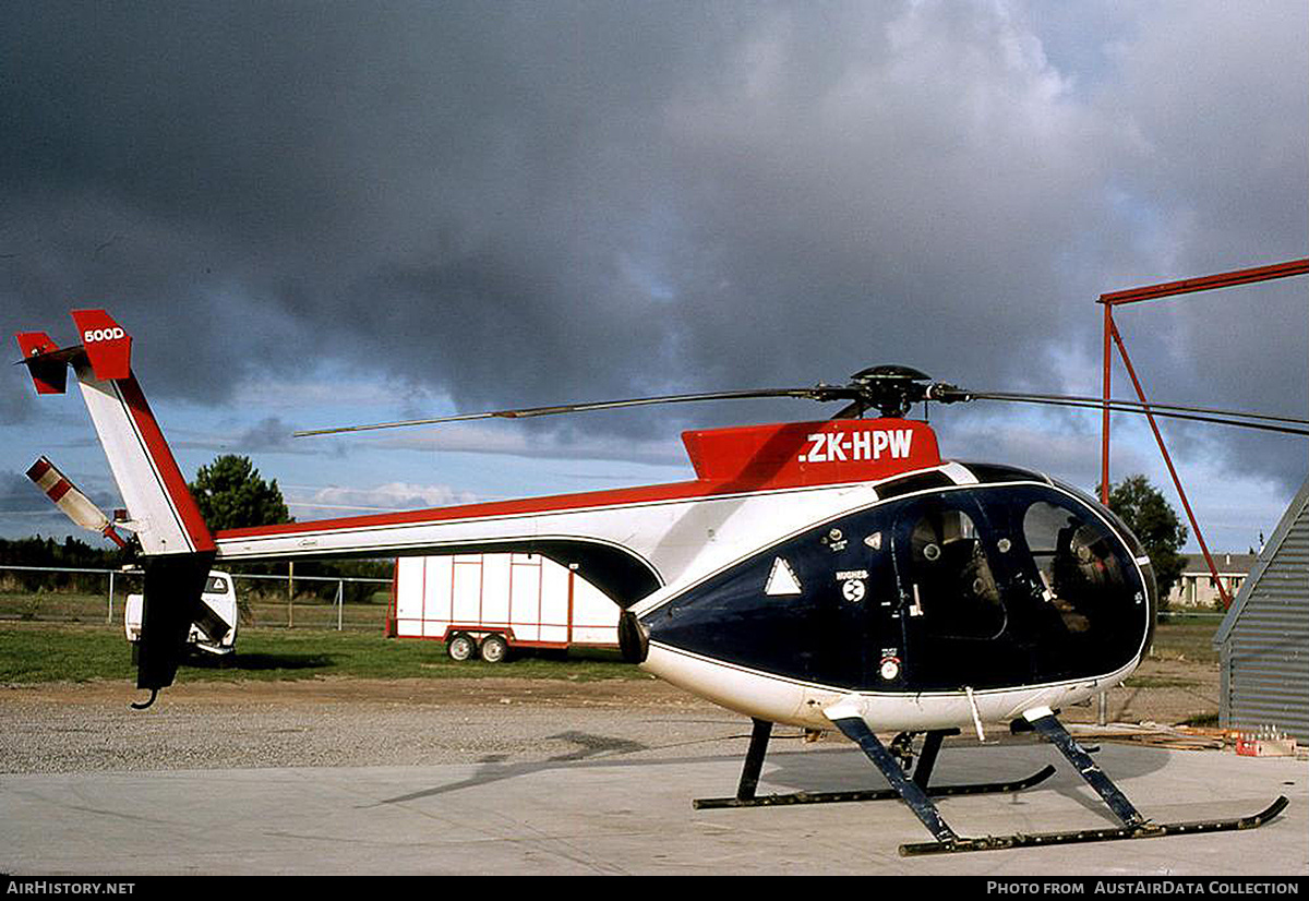 Aircraft Photo of ZK-HPW | Hughes 500D (369D) | AirHistory.net #851451
