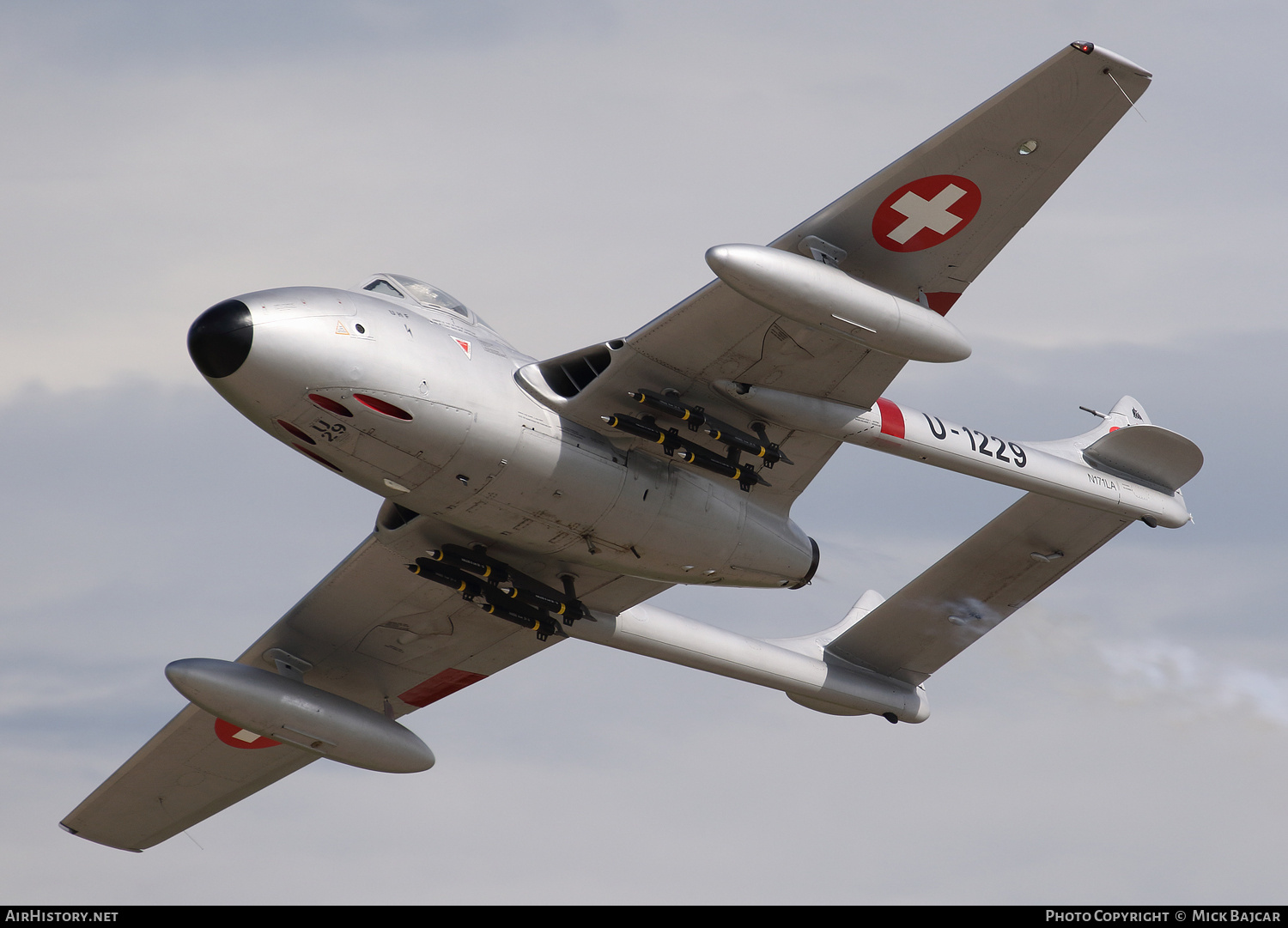 Aircraft Photo of N171LA / U-1229 | De Havilland D.H. 115 Vampire T55 | Switzerland - Air Force | AirHistory.net #851469