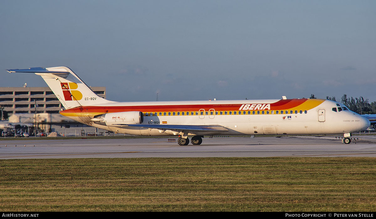 Aircraft Photo of EC-BQV | McDonnell Douglas DC-9-32 | Iberia | AirHistory.net #851473