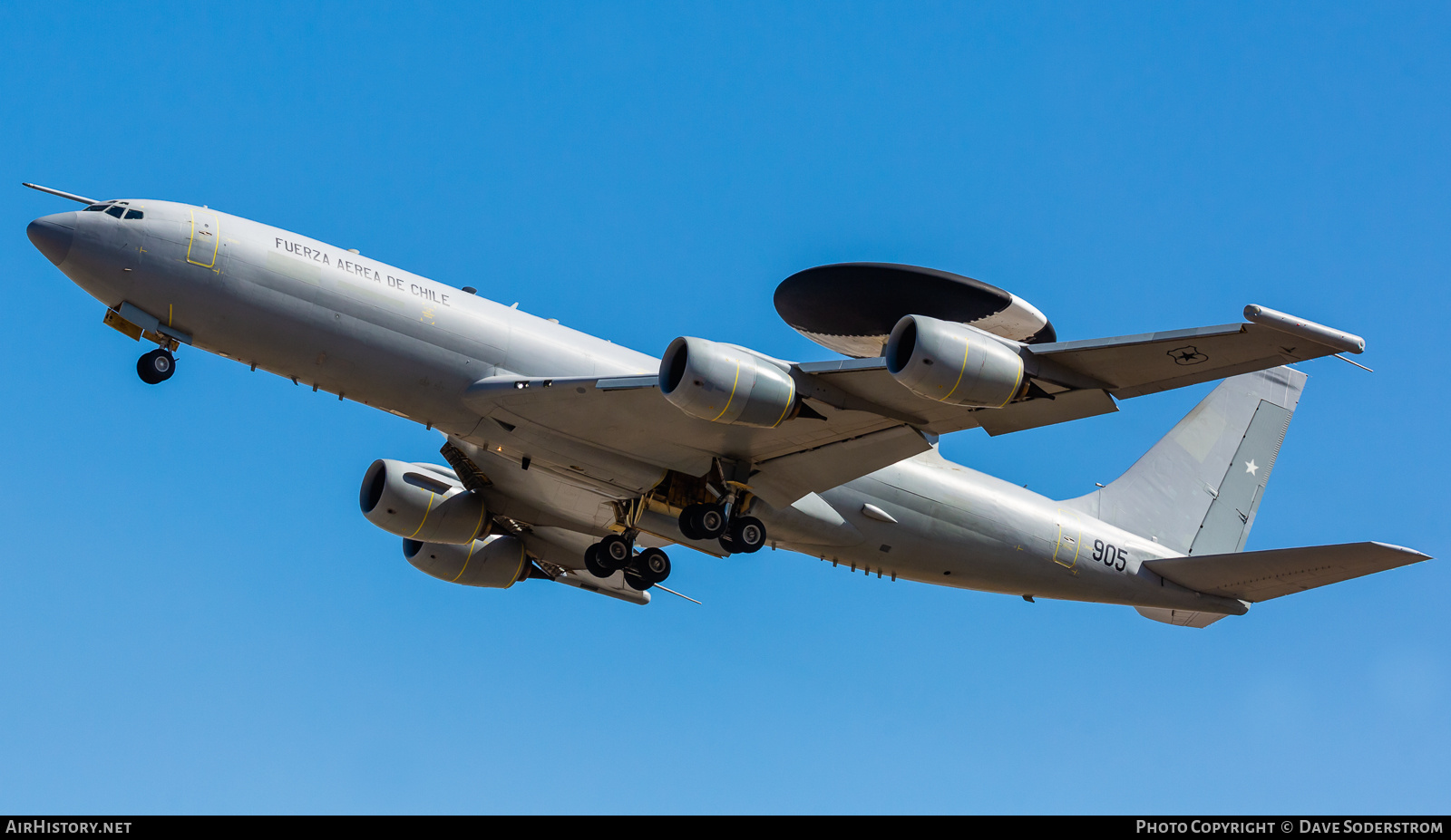 Aircraft Photo of 905 | Boeing E-3D Sentry AEW1 | Chile - Air Force | AirHistory.net #851490