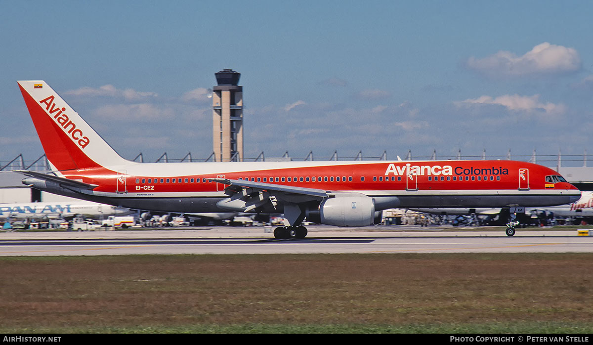 Aircraft Photo of EI-CEZ | Boeing 757-2Y0 | Avianca | AirHistory.net #851519