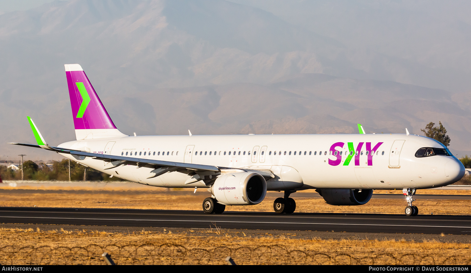 Aircraft Photo of CC-DCB | Airbus A321-251NX | Sky Airline | AirHistory.net #851534
