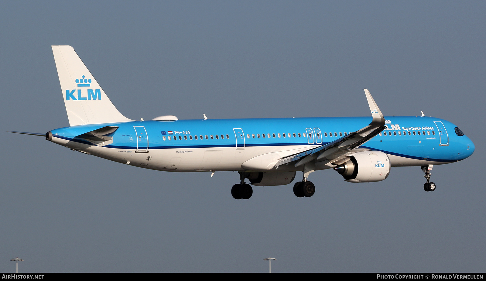 Aircraft Photo of PH-AXF | Airbus A321-252NX | KLM - Royal Dutch Airlines | AirHistory.net #851541