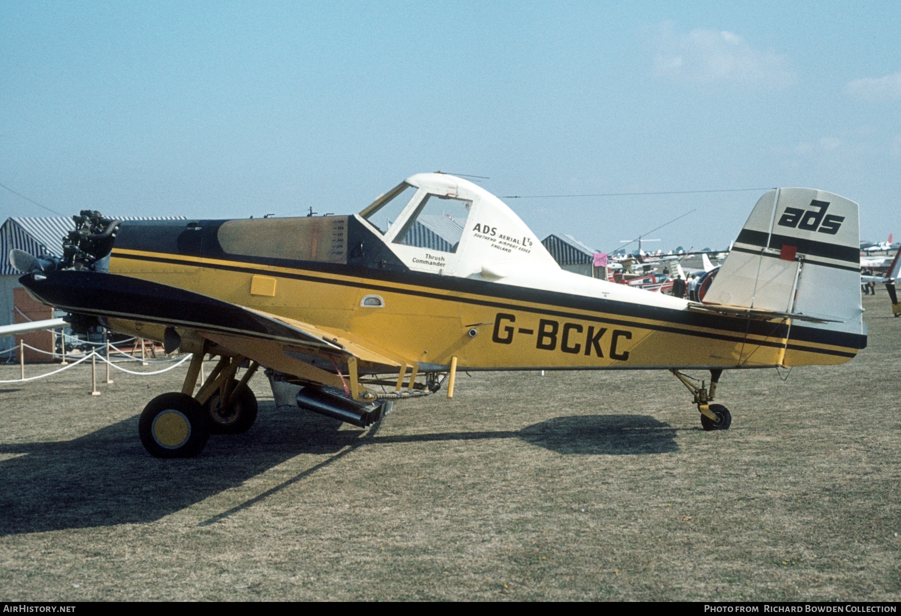 Aircraft Photo of G-BCKC | Rockwell S2R-600 Thrush Commander | ADS Aerial | AirHistory.net #851542