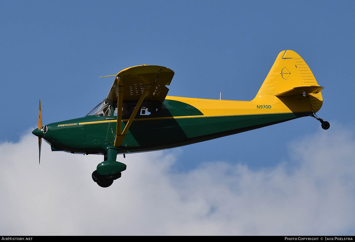 Aircraft Photo of N970D | Stinson 108-3 Voyager | AirHistory.net #851584