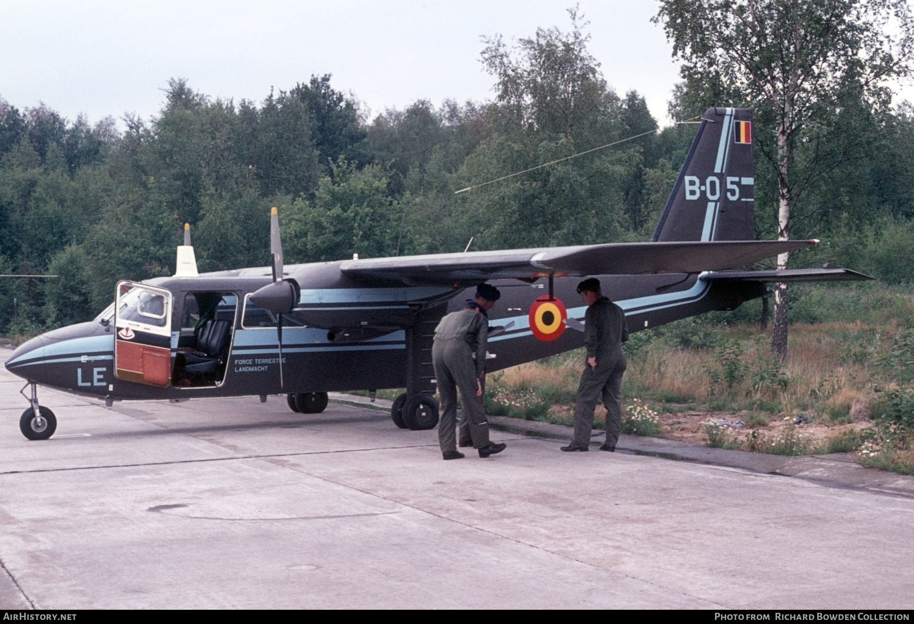 Aircraft Photo of B-05 | Britten-Norman BN-2A-21 Defender | Belgium - Army | AirHistory.net #851585