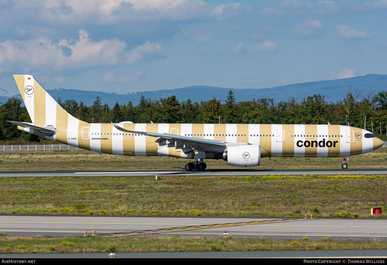Aircraft Photo of D-ANRO | Airbus A330-941N | Condor Flugdienst | AirHistory.net #851592