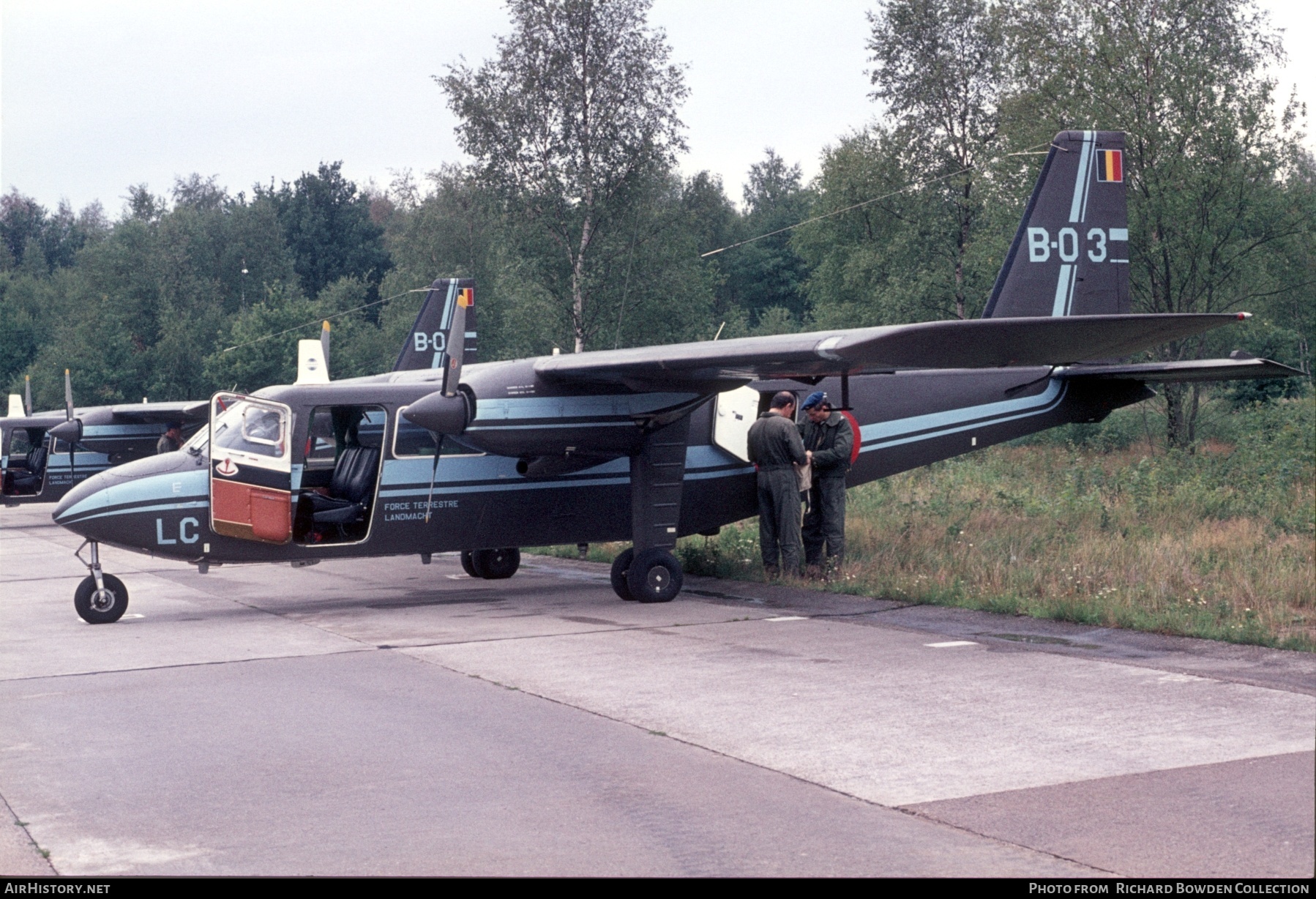 Aircraft Photo of B-03 | Britten-Norman BN-2B-21 Islander | Belgium - Army | AirHistory.net #851593