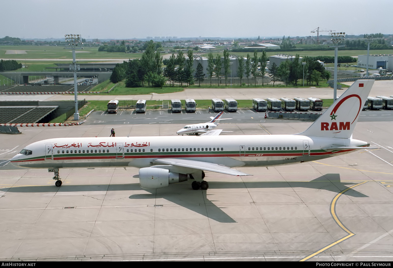 Aircraft Photo of CN-RMZ | Boeing 757-2B6 | Royal Air Maroc - RAM | AirHistory.net #851603