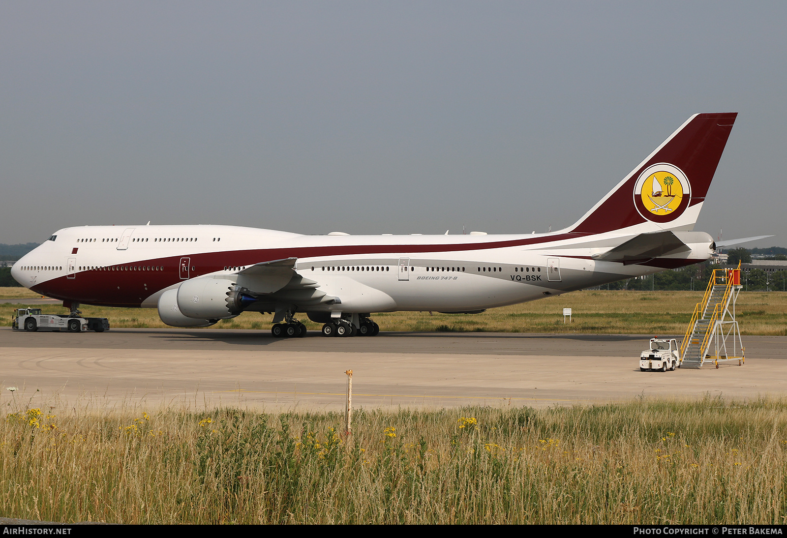 Aircraft Photo of VQ-BSK | Boeing 747-8ZV BBJ | AirHistory.net #851604