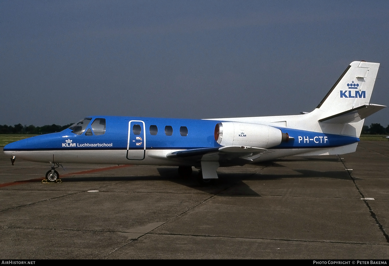 Aircraft Photo of PH-CTF | Cessna 500 Citation | KLM Luchtvaartschool | AirHistory.net #851608