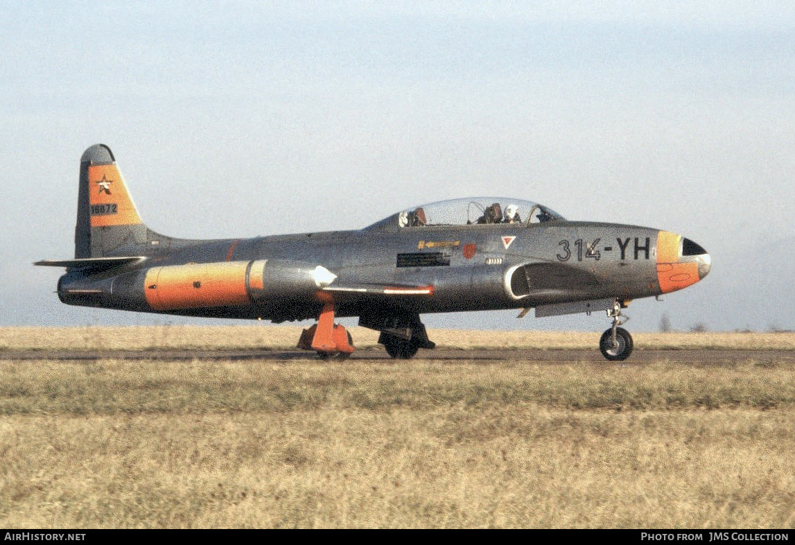 Aircraft Photo of 16872 | Lockheed T-33A | France - Air Force | AirHistory.net #851622