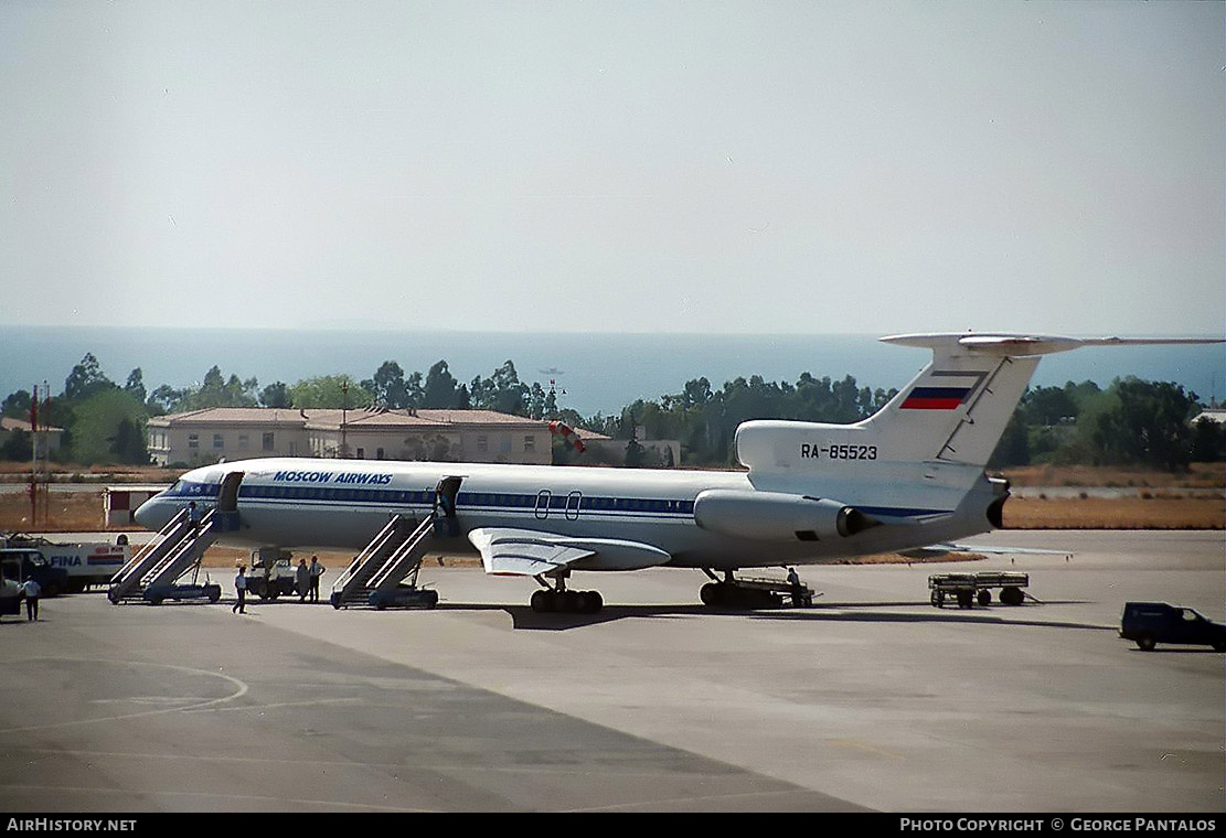 Aircraft Photo of RA-85523 | Tupolev Tu-154B-2 | Moscow Airways | AirHistory.net #851623