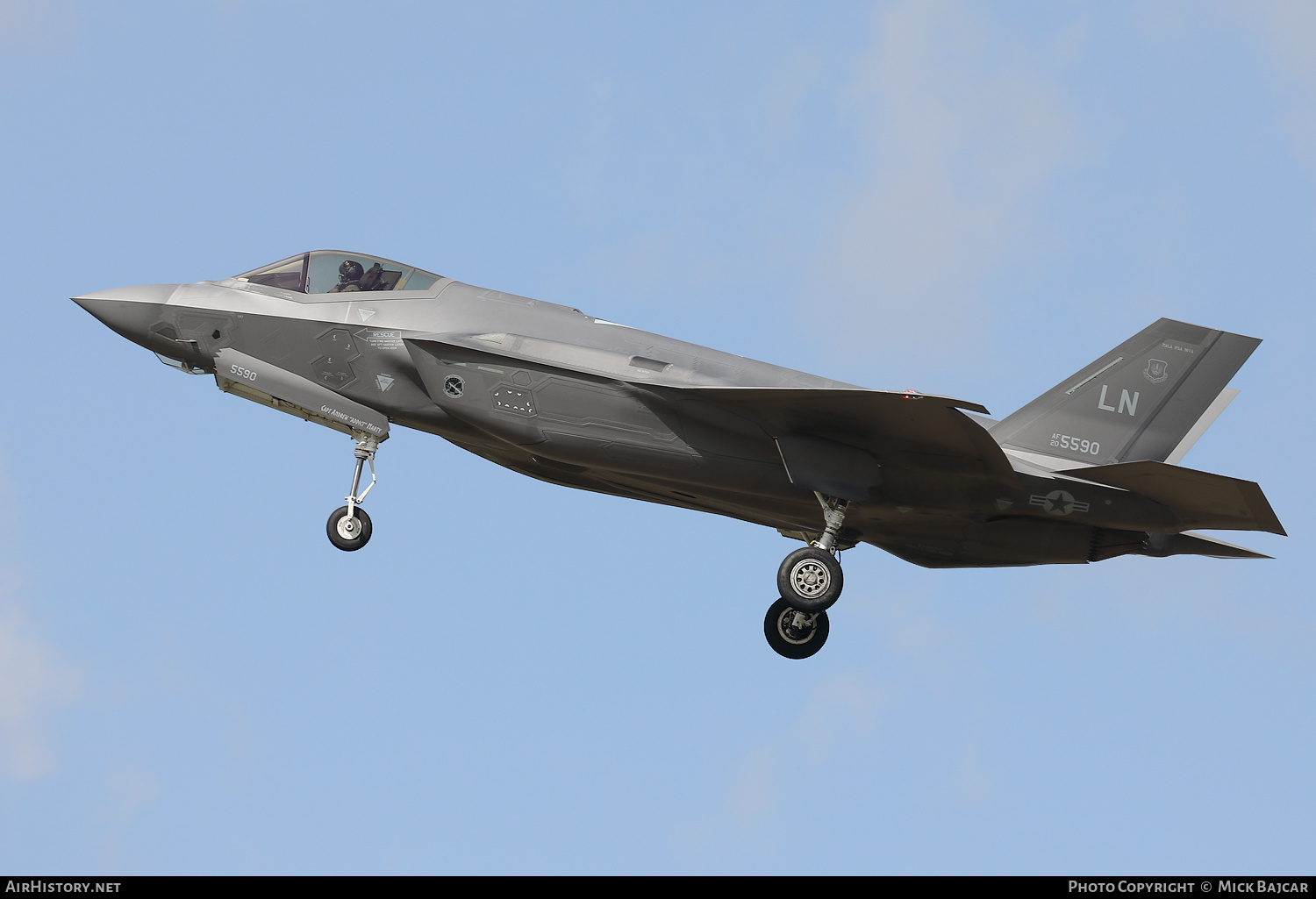 Aircraft Photo of 20-5590 / AF20-5590 | Lockheed Martin F-35A Lightning II | USA - Air Force | AirHistory.net #851629