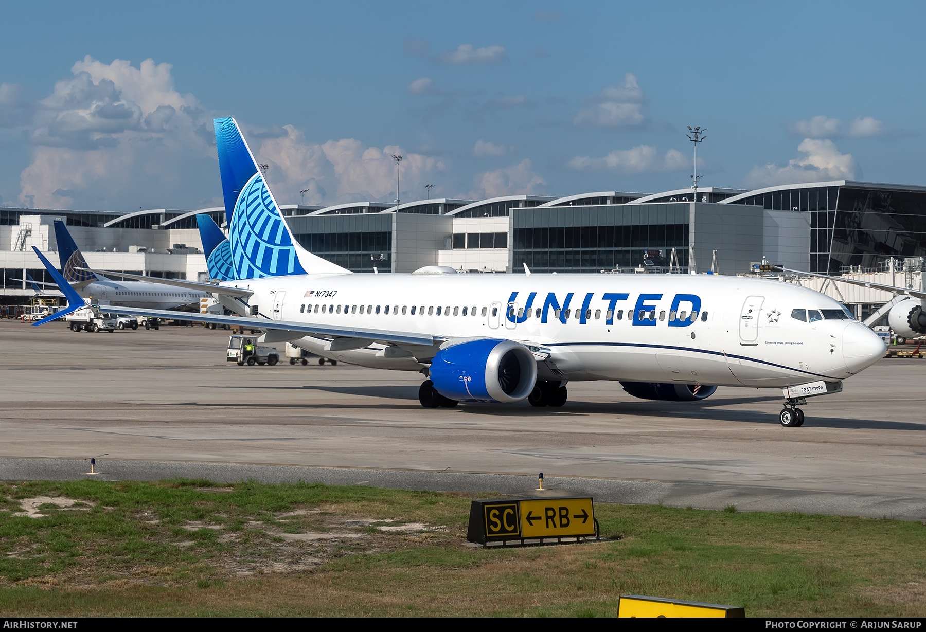 Aircraft Photo of N17347 | Boeing 737-8 Max 8 | United Airlines | AirHistory.net #851662