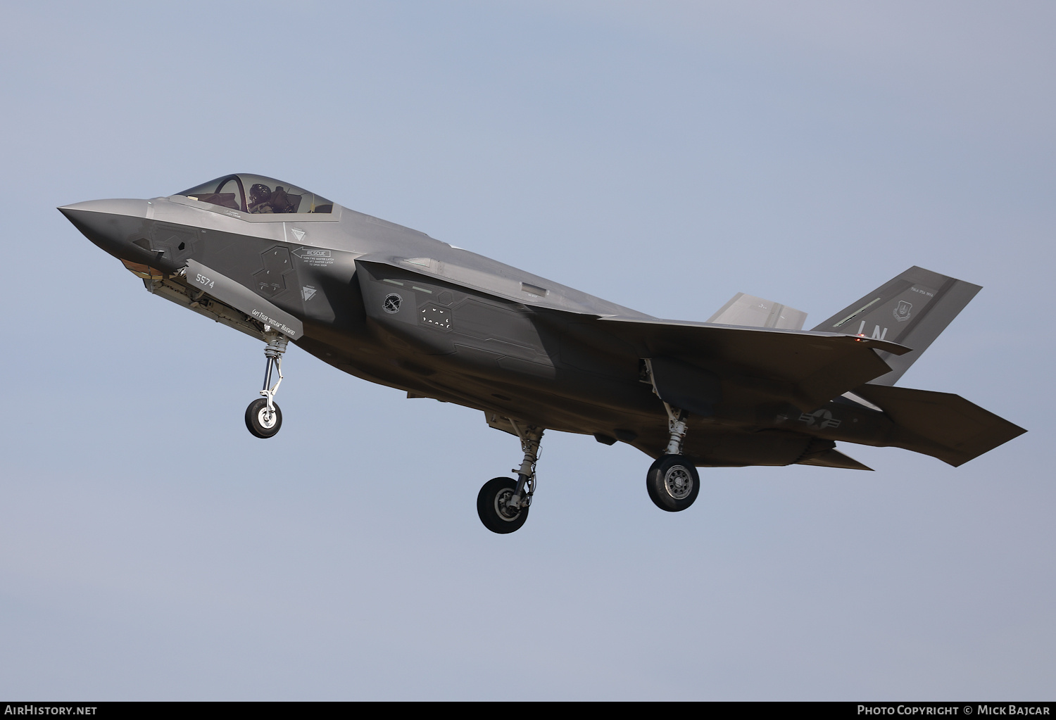 Aircraft Photo of 20-5574 / AF20-5574 | Lockheed Martin F-35A Lightning II | USA - Air Force | AirHistory.net #851666