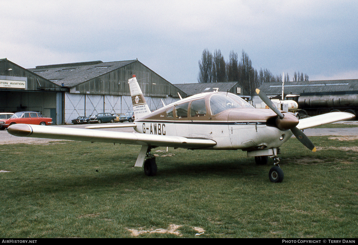 Aircraft Photo of G-AWBC | Piper PA-28R-180 Cherokee Arrow | Thurston Aviation | AirHistory.net #851668