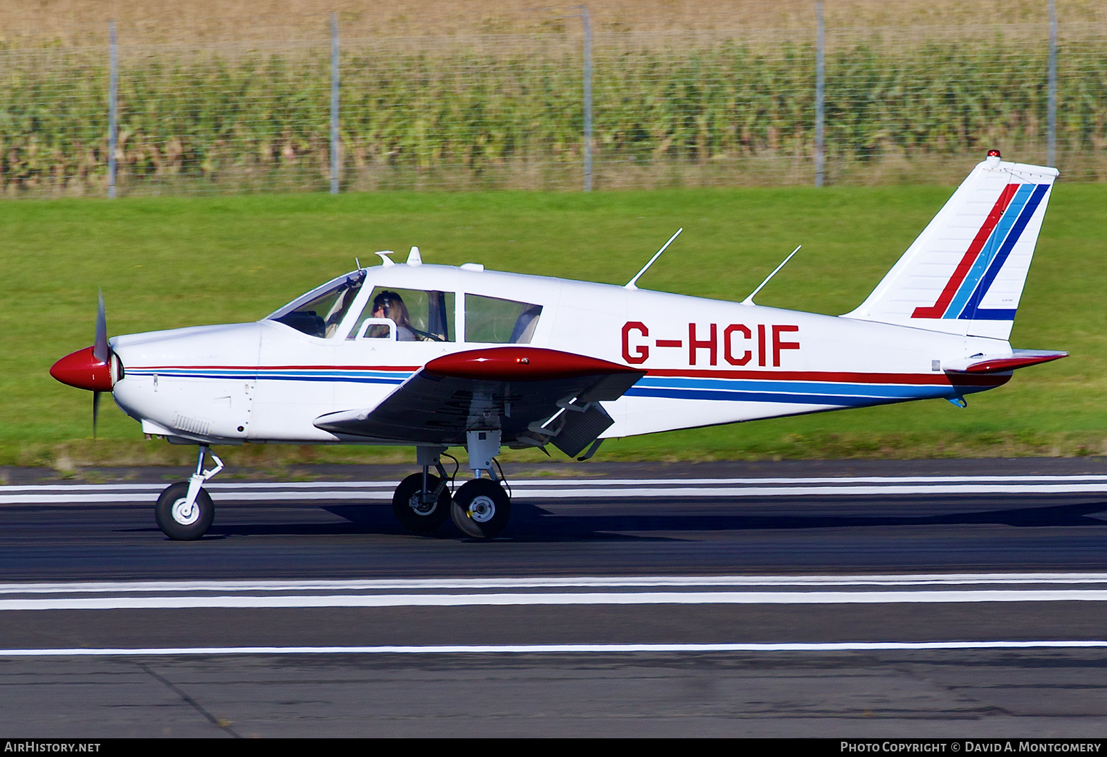 Aircraft Photo of G-HCIF | Piper PA-28-180 Cherokee C | AirHistory.net #851670
