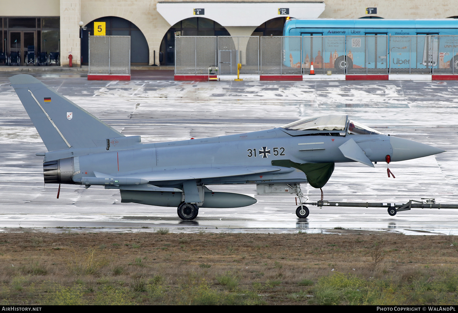 Aircraft Photo of 3152 | Eurofighter EF-2000 Typhoon S | Germany - Air Force | AirHistory.net #851684