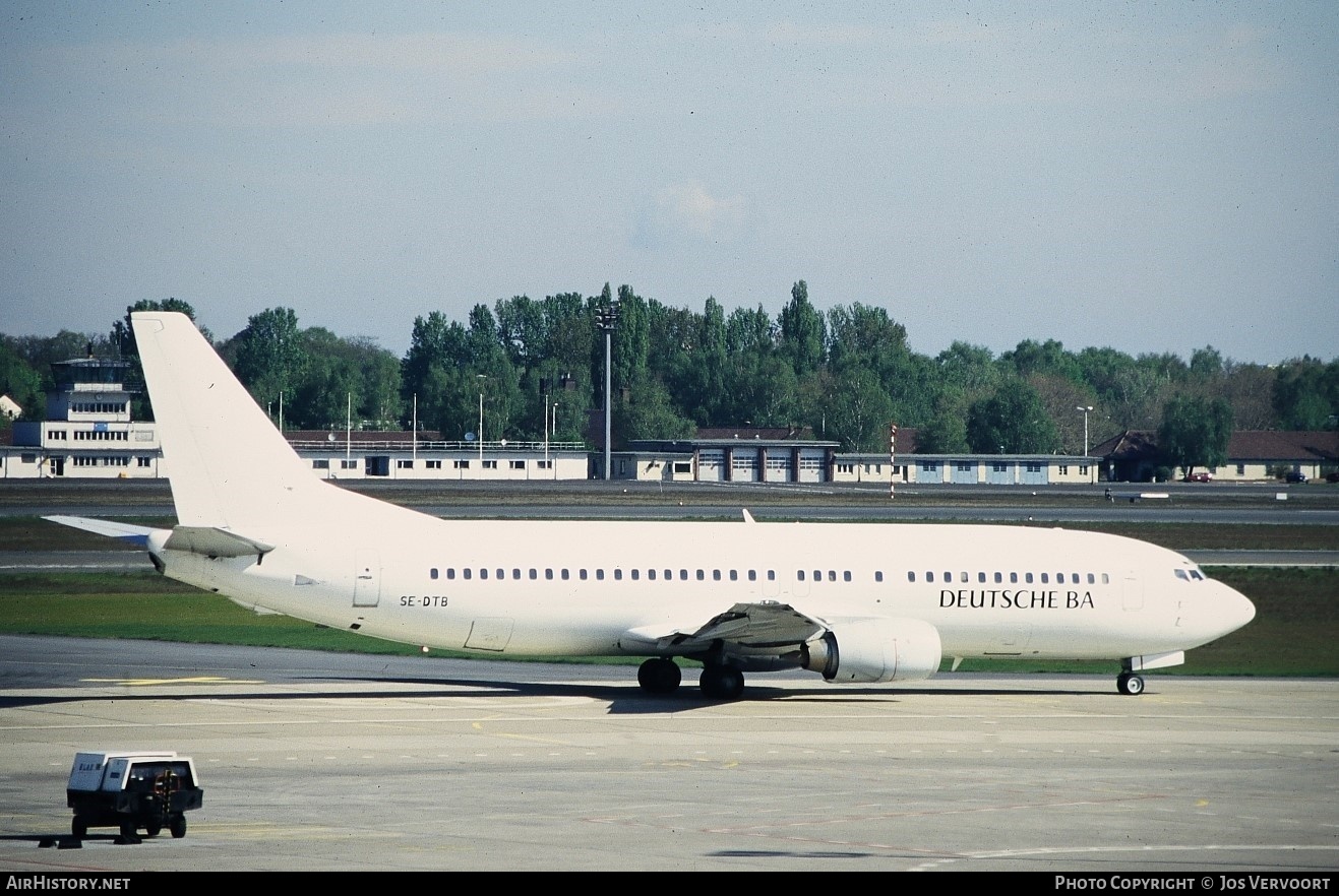 Aircraft Photo of SE-DTB | Boeing 737-4Y0 | DBA - Deutsche BA | AirHistory.net #851690