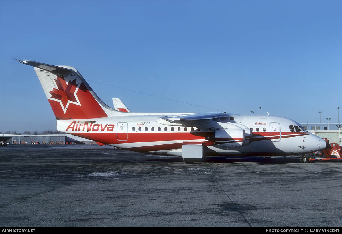 Aircraft Photo of C-GNVY | British Aerospace BAe-146-100 | Air Nova | AirHistory.net #851692