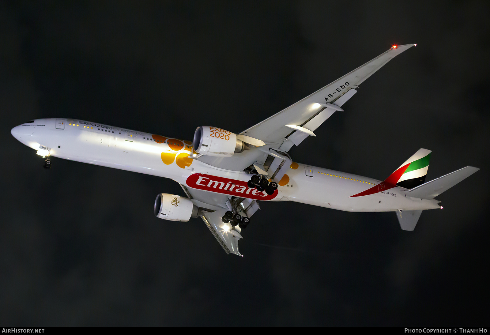 Aircraft Photo of A6-ENG | Boeing 777-31H/ER | Emirates | AirHistory.net #851693