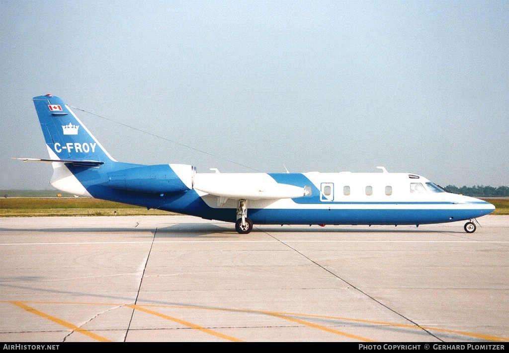 Aircraft Photo of C-FROY | Israel Aircraft Industries IAI-1124 Westwind 1 | AirHistory.net #851704