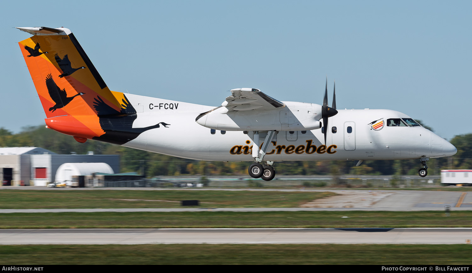 Aircraft Photo of C-FCQV | De Havilland Canada DHC-8-106 Dash 8 | Air Creebec | AirHistory.net #851709